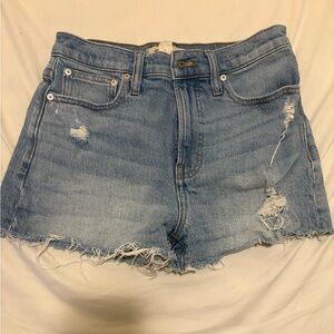 Madewell the perfect Jean shorts